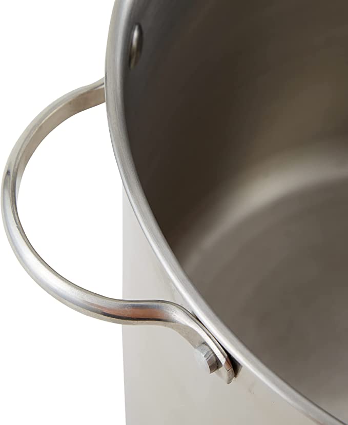 RSVP International 12 Quart Stock Pot -Induction