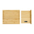 Nutrimill Bamboo Cutting Board with  Digital Scale -  9" X 11" Cutting Board