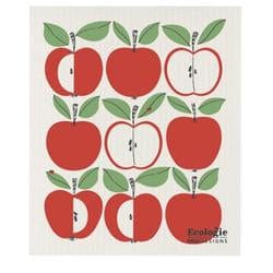Now Designs | Ecologie Swedish Sponge Cloths | Delicious Red Apples | 2000125
