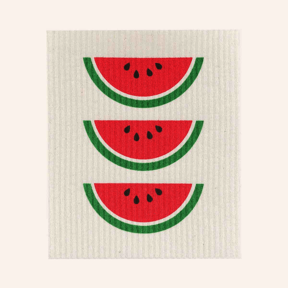 Now Designs | Ecologie Swedish Sponge Cloths | Watermelon | 2000036